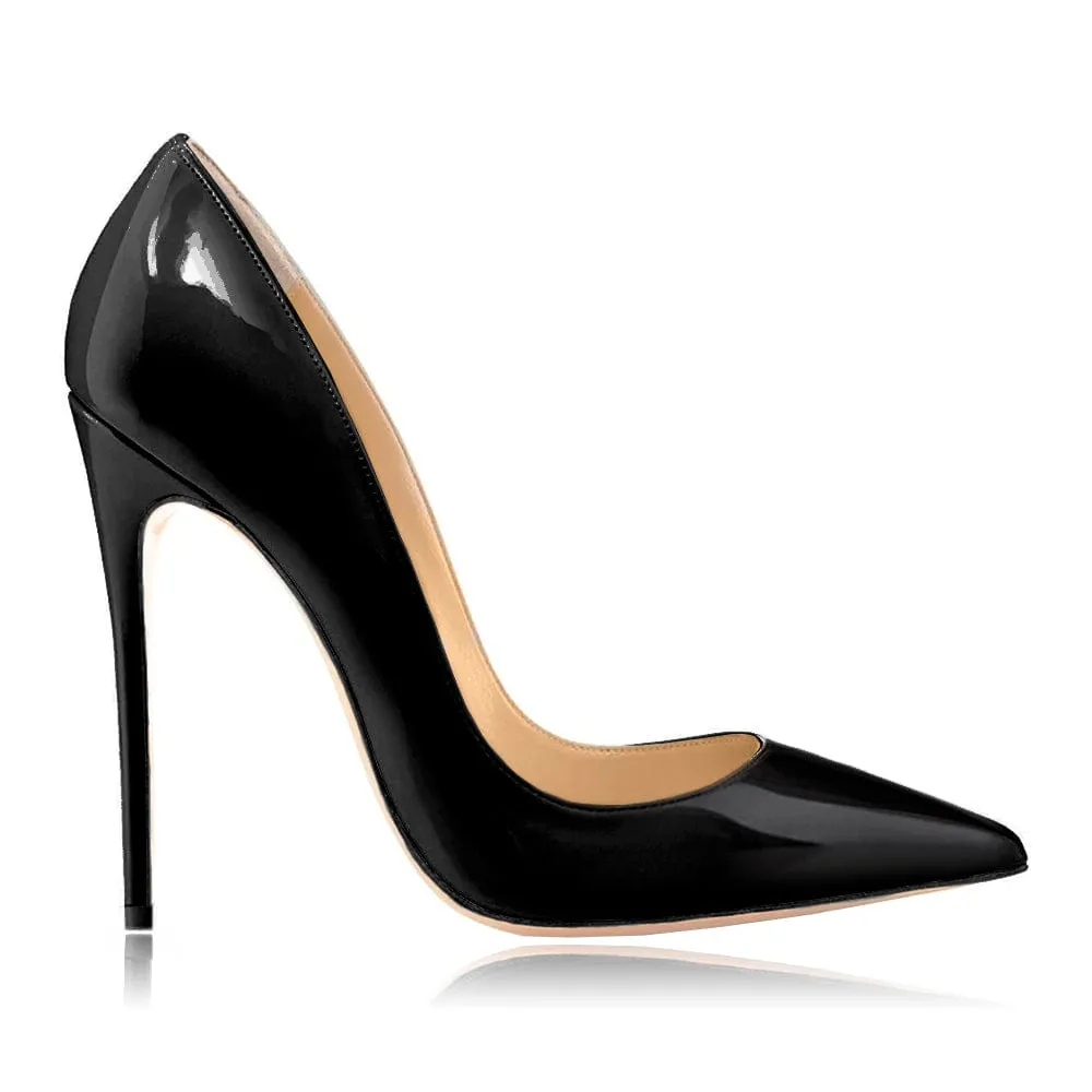 120mm SWAMI VERNICE NERO Shoes for Women - Shop Online Now