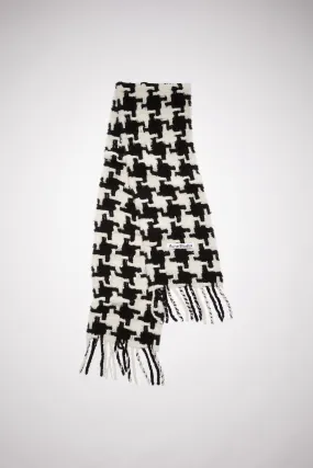 ACNE STUDIOS Houndstooth Scarf - Unisex