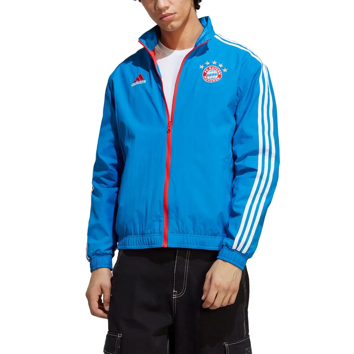 adidas Bayern Munich Men's Reversible Anthem Jacket - Official Online Store