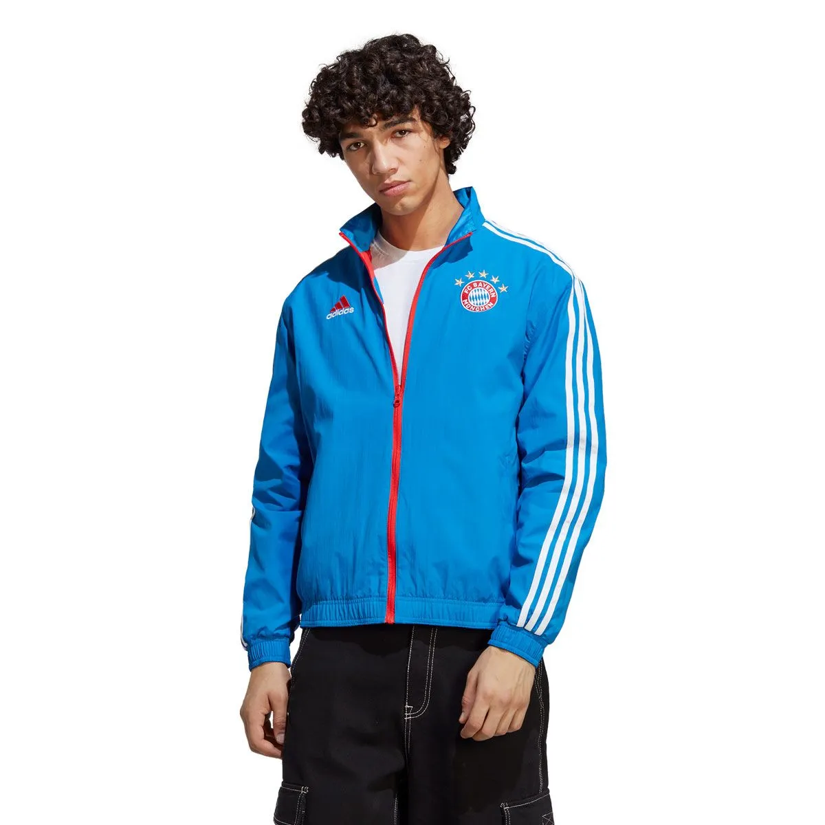 adidas Bayern Munich Men's Reversible Anthem Jacket - Official Online Store