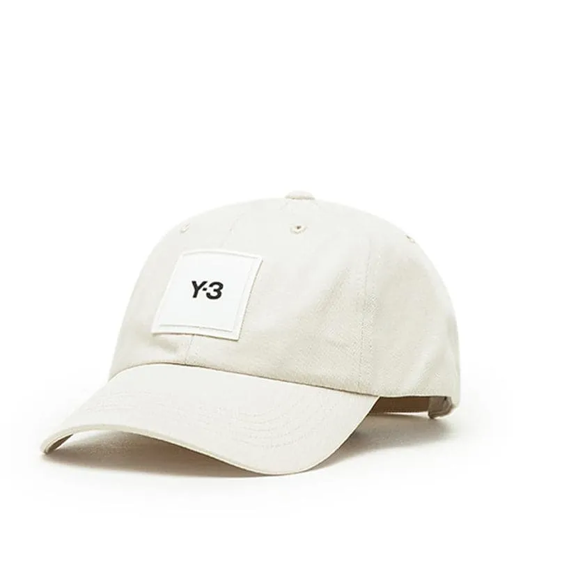 adidas Y-3 Beige Square Label Cap