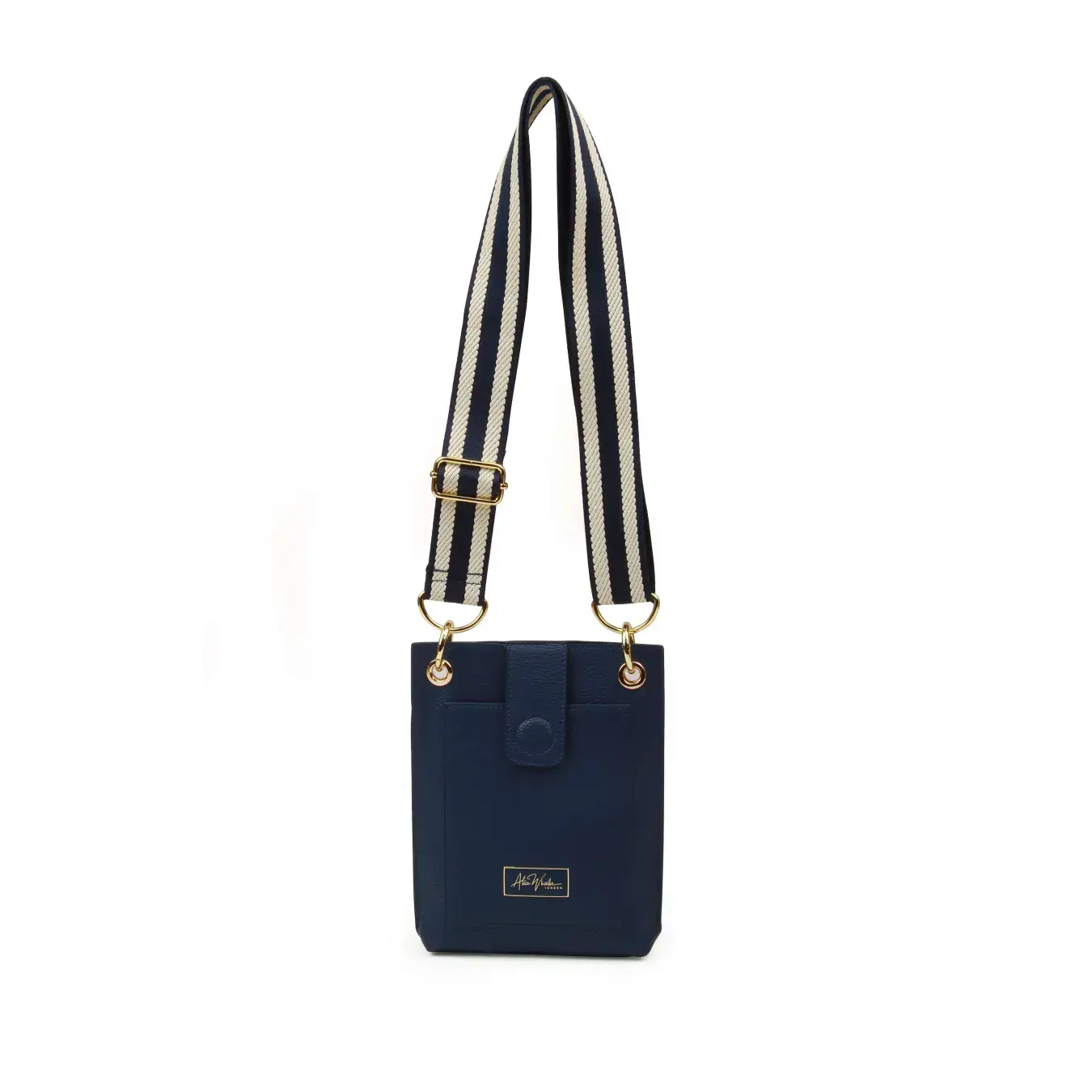 Alice Wheeler Primrose Phone Crossbody Bag Navy