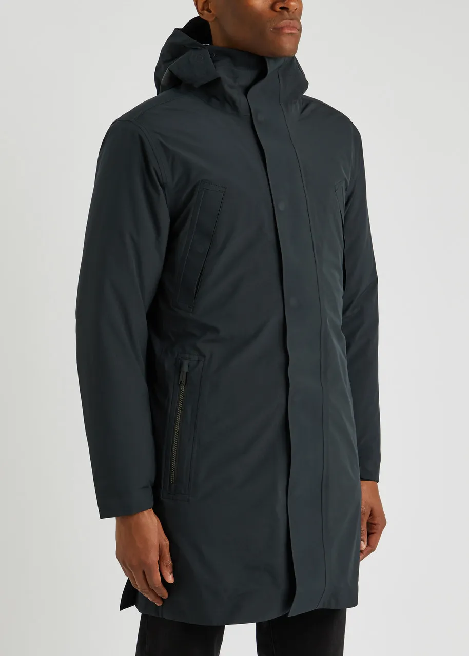 ALPHA TAURI Koov hooded shell coat - Stylish Outerwear Choice