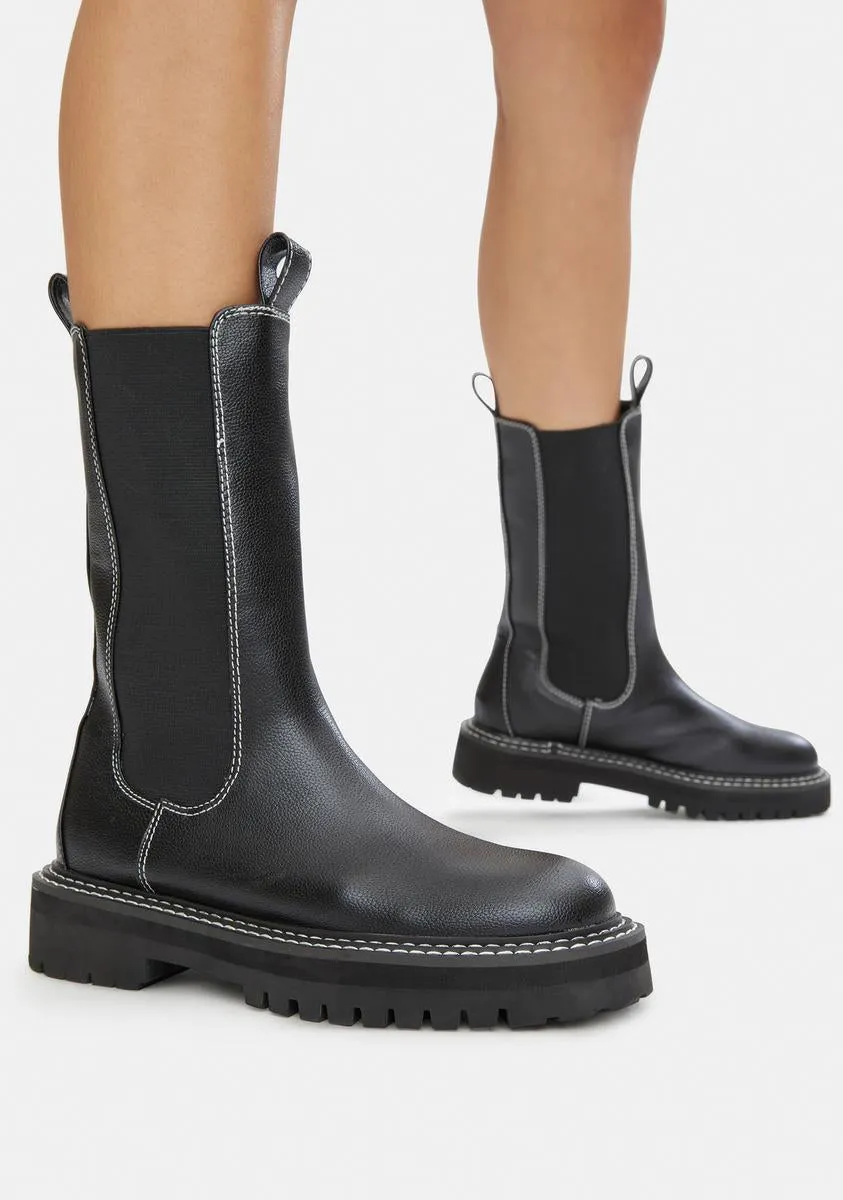 Animated Tall Chelsea Boots