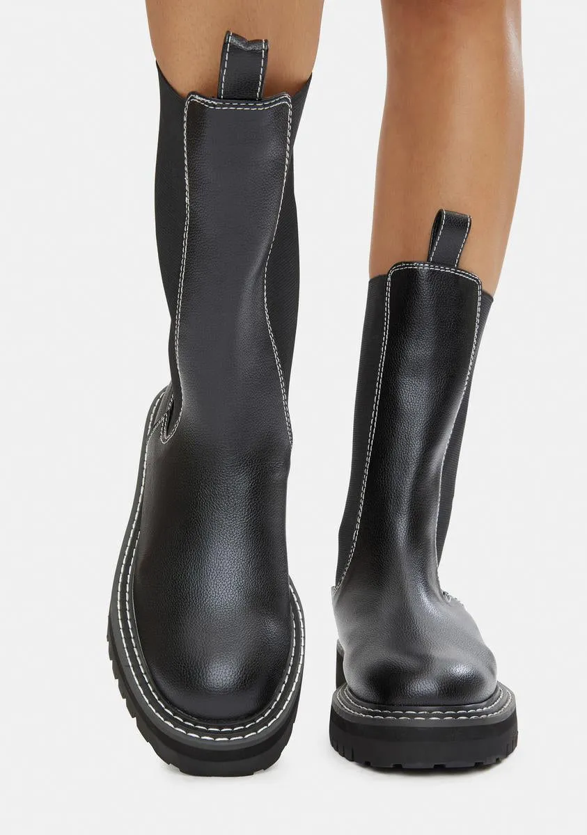 Animated Tall Chelsea Boots