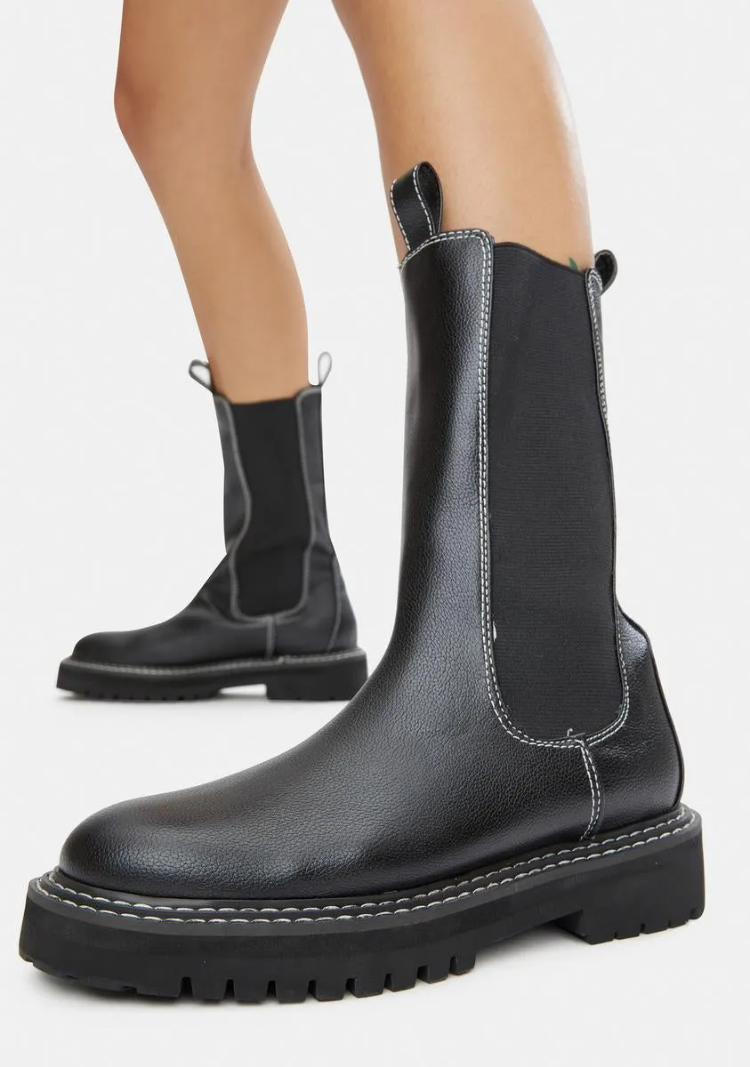 Animated Tall Chelsea Boots