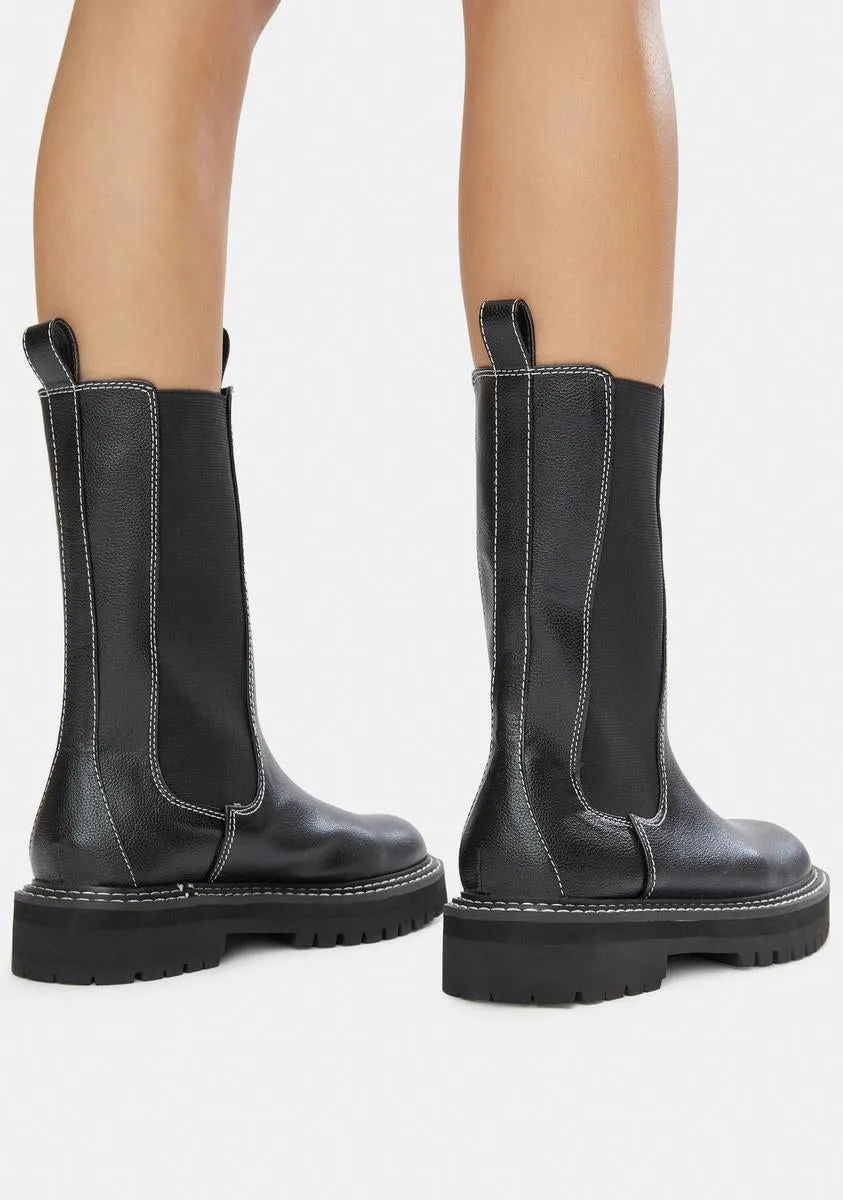 Animated Tall Chelsea Boots