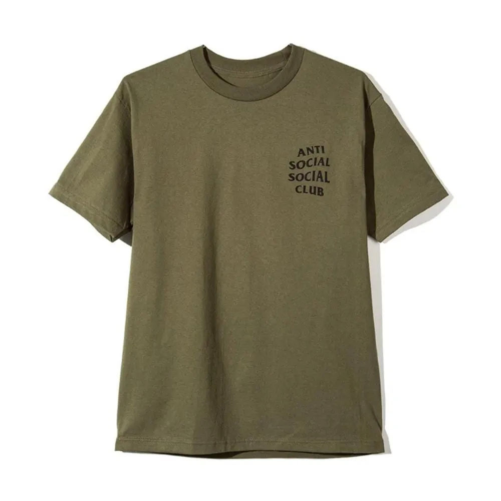 ANTI SOCIAL SOCIAL CLUB Logo Olive T-shirt