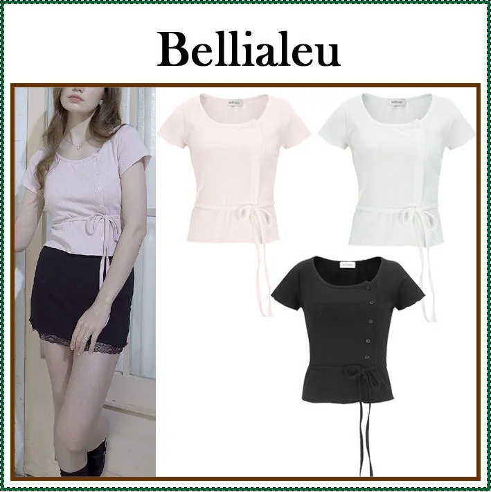 Street Style Plain Short Sleeves Cardigans from BELLIALEU