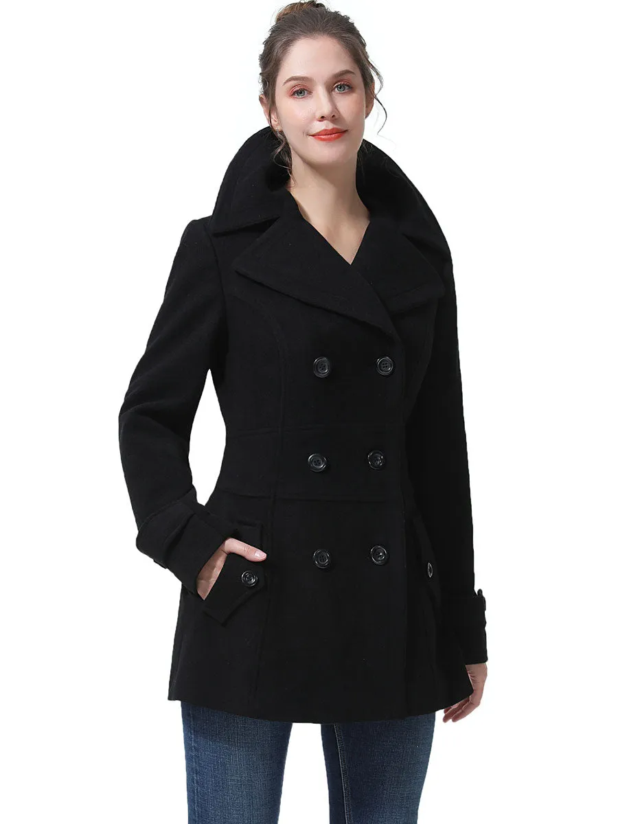 BGSD Women's Mya Wool Pea Coat