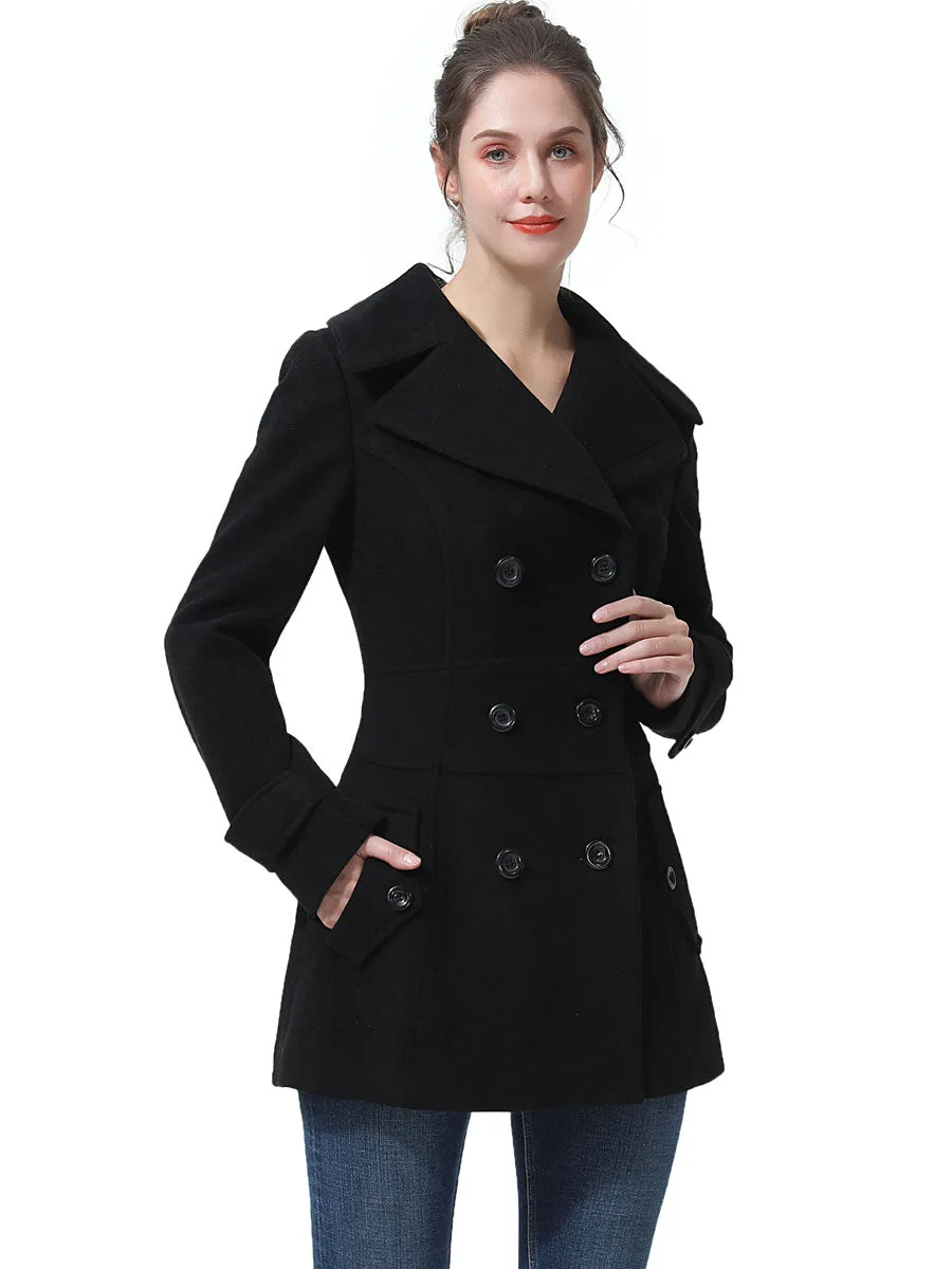 BGSD Women's Mya Wool Pea Coat