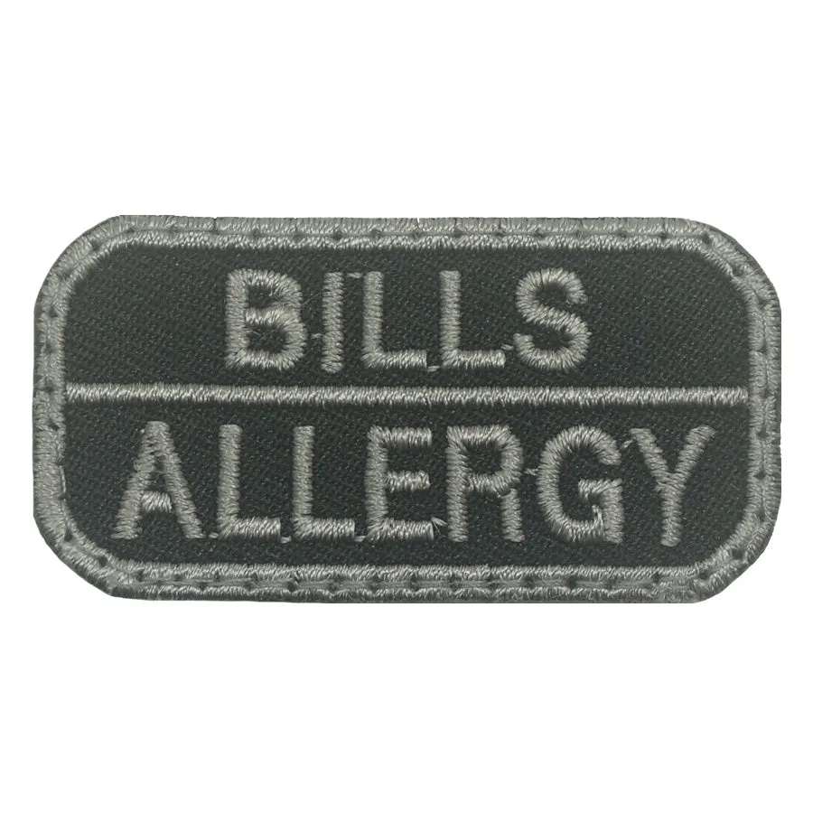 Bill's Black Foliage Allergy Patch