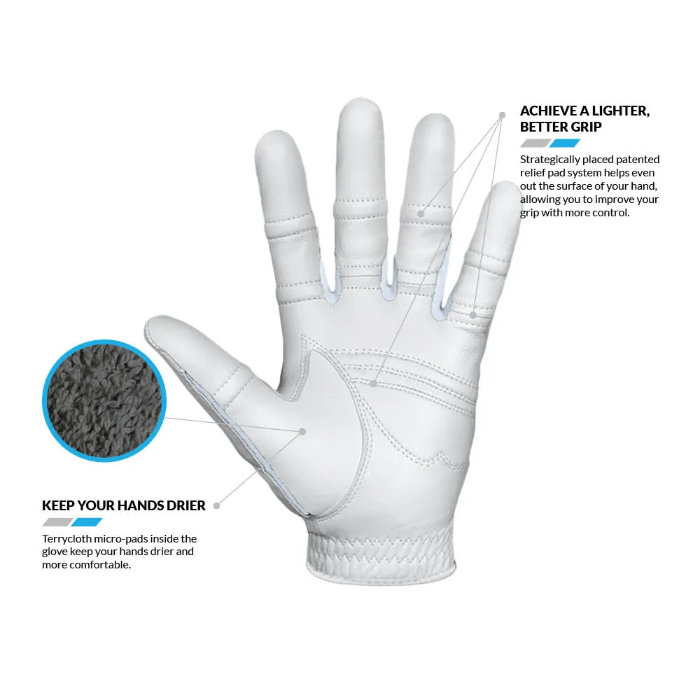 Bionic Golf Women's StableGrip 2.0 Glove in White