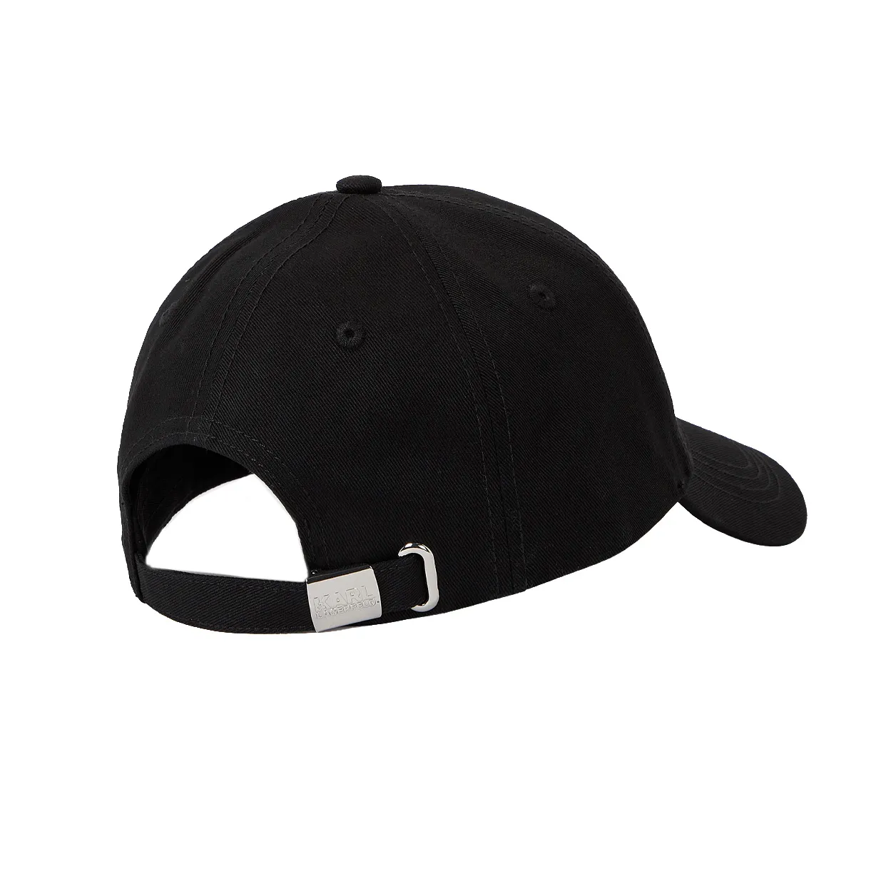 Black Glitter Cap with Signature K Design