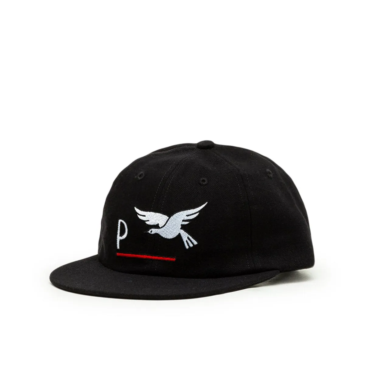 Black Parra Surprised 6-Panel Cap