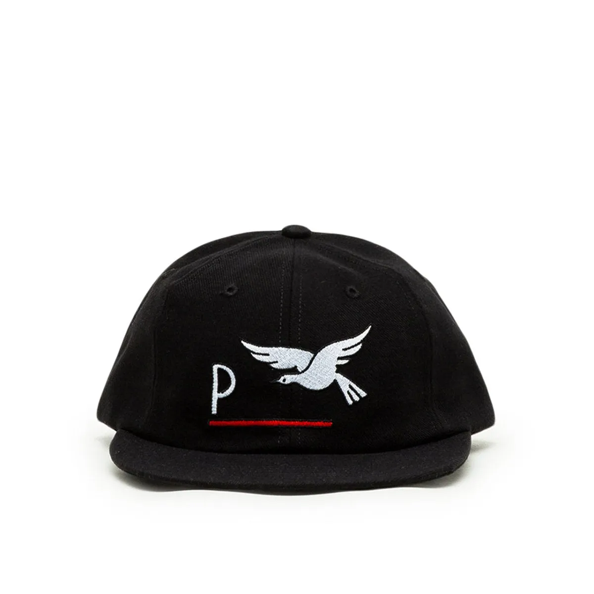 Black Parra Surprised 6-Panel Cap