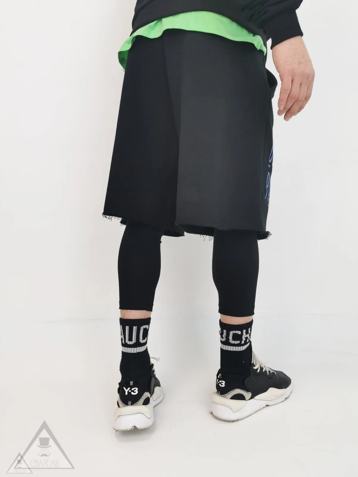 Black Space Shorts