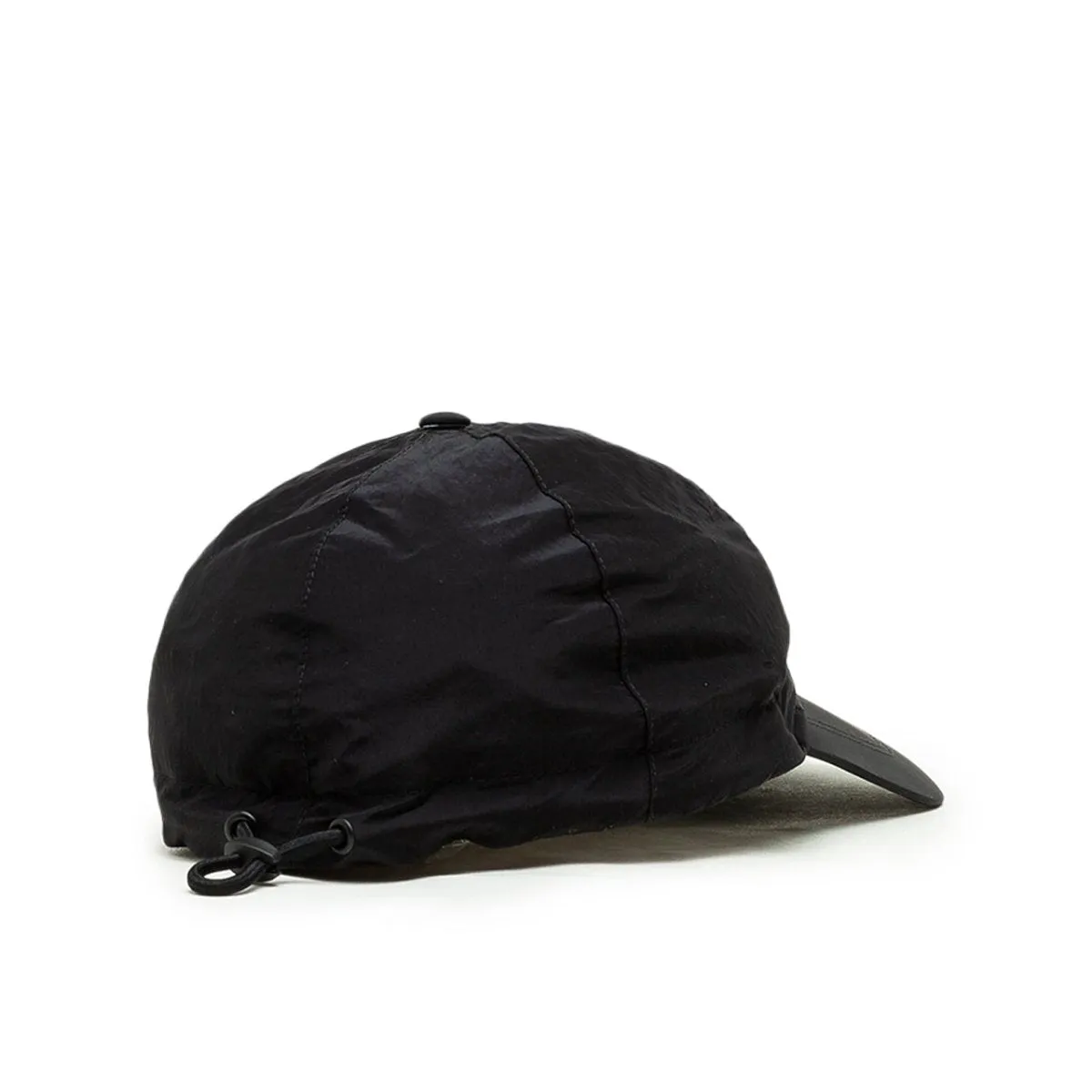 Black Stone Island Nylon Metal Cap