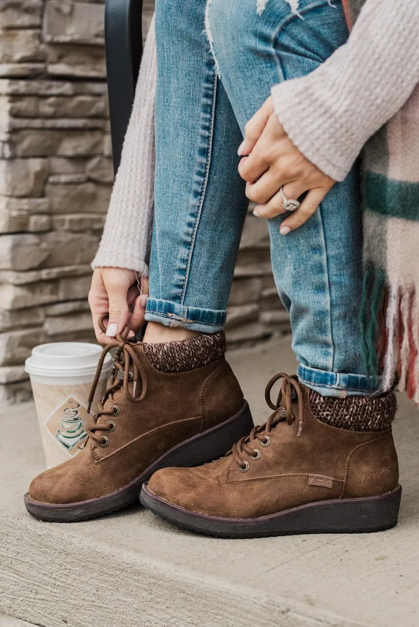 Blowfish Brown Prospector Whiskey Comet Booties