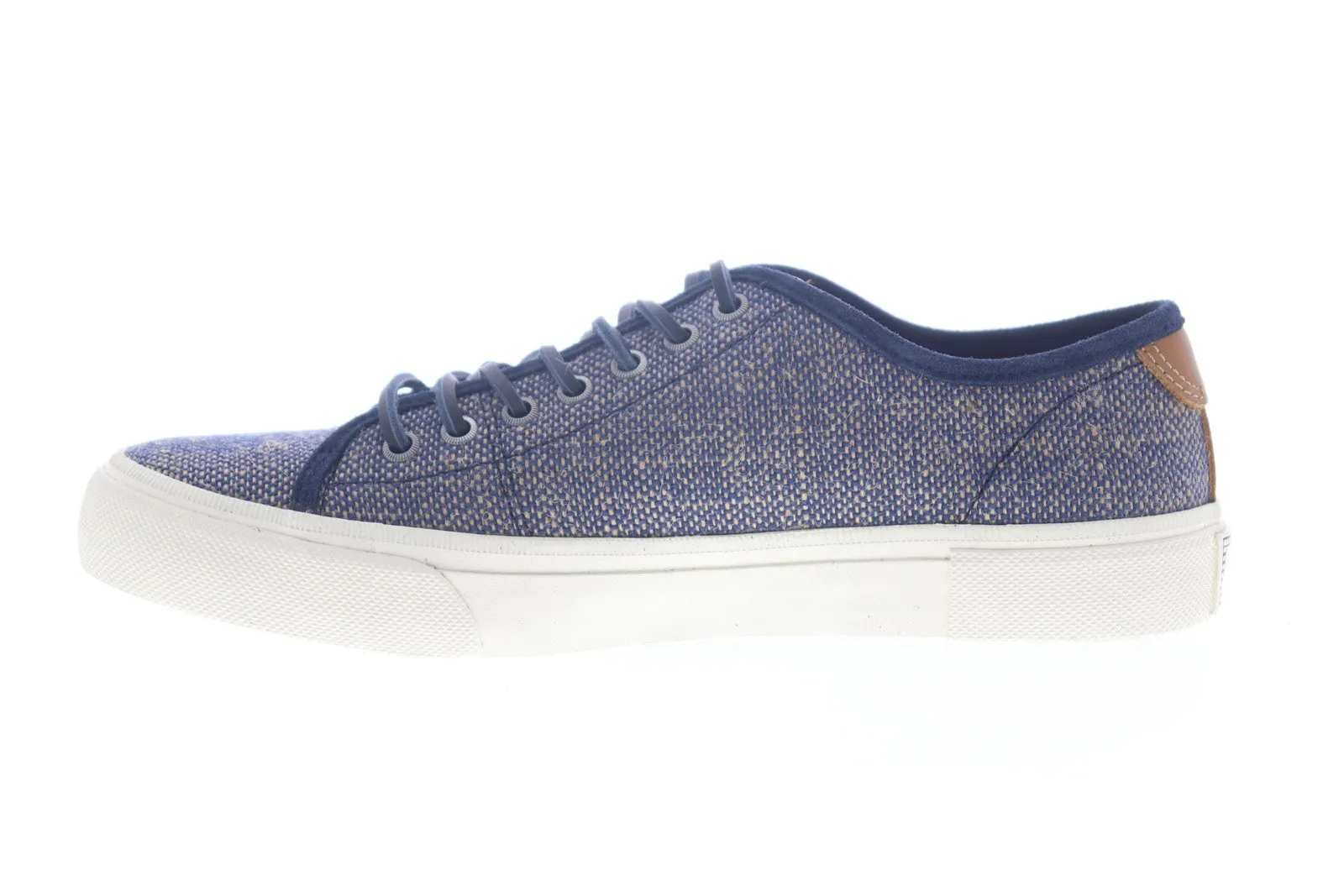 Blue Canvas Low Top Lace Up Lifestyle Sneakers Shoes Frye Ludlow Low 80517 Mens