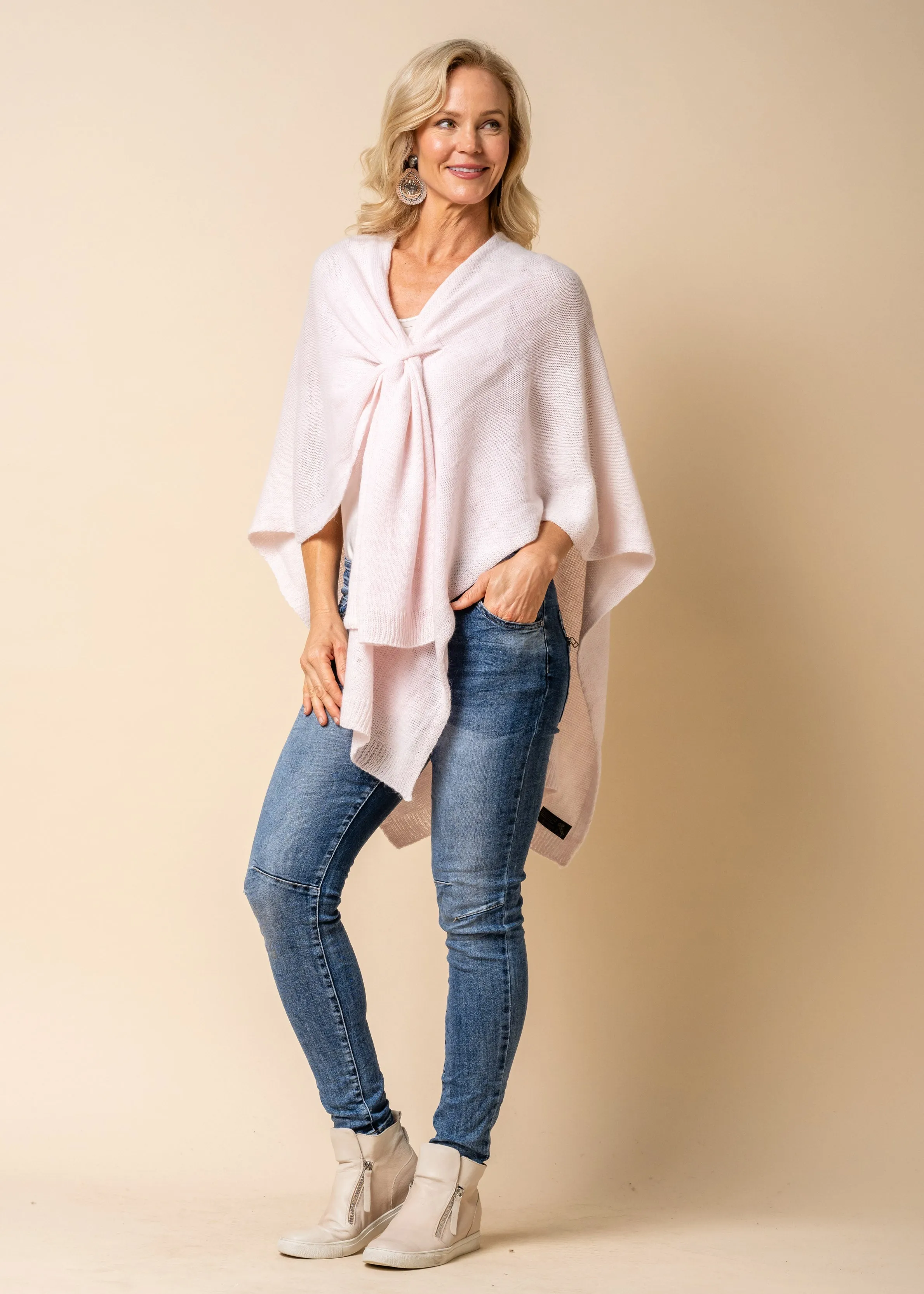 Blush Pink Casilda Shawl