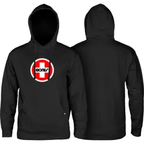 Bones Bearings Skateboard Hoody Swiss Circle Pullover Black: Best Options