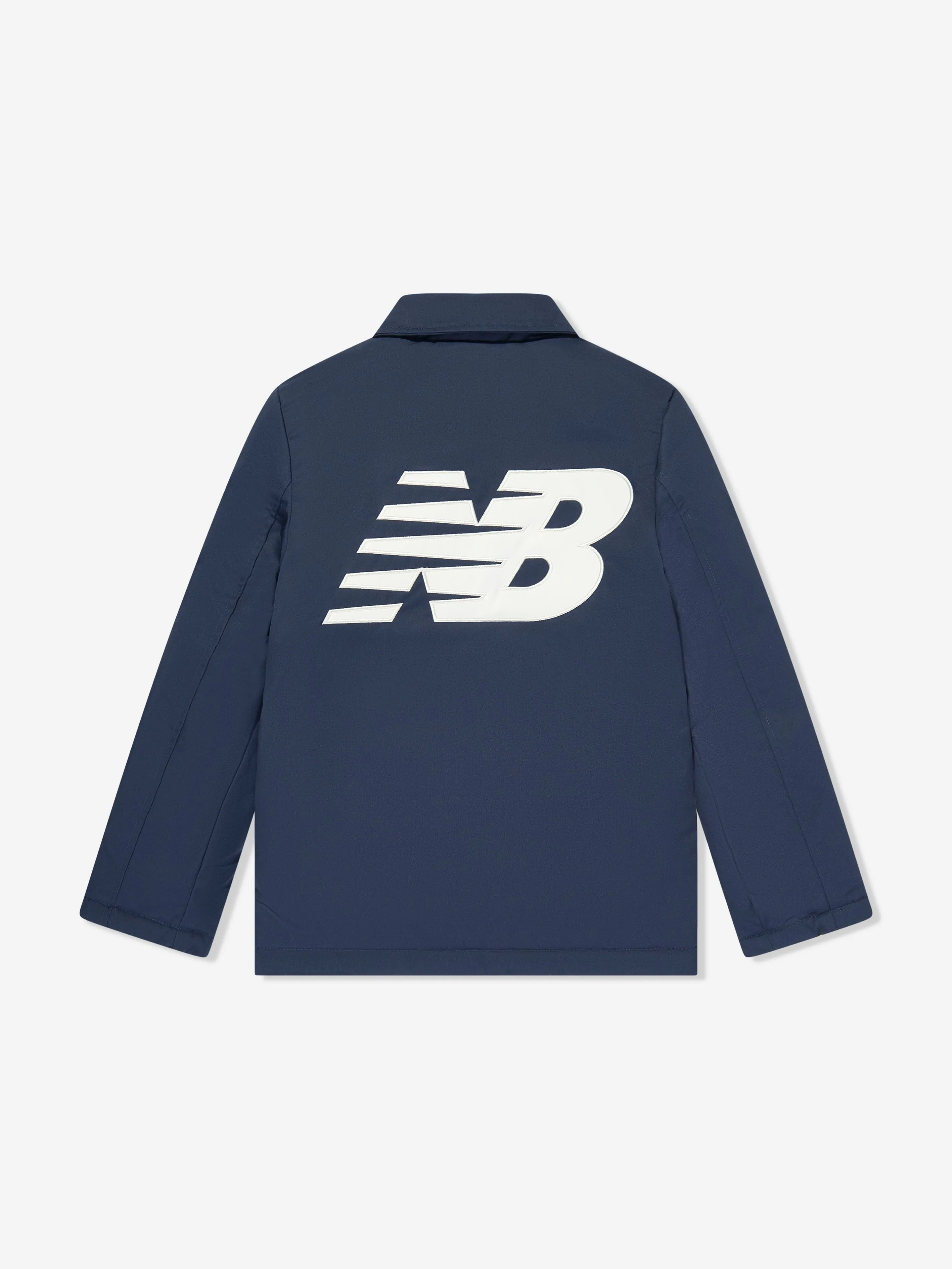 Boys Premium Coach Jacket Navy Blue - New Balance