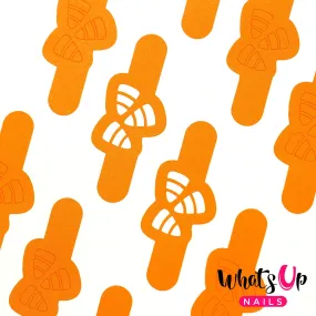 Candy Corn Nail Stencils for Halloween