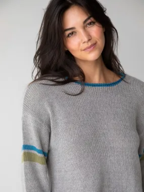 Heather Grey Carson Knit Sweater