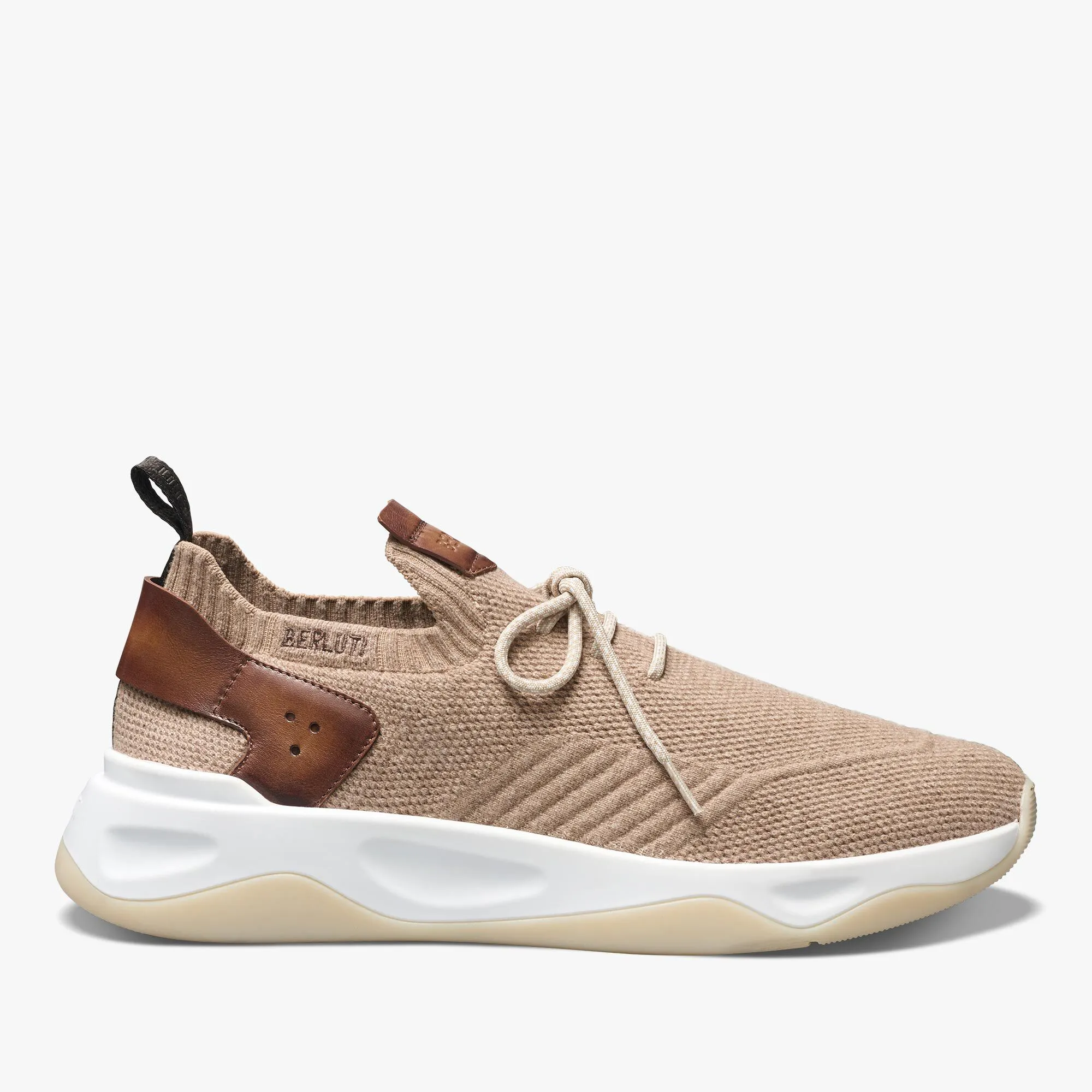 Cashmere Leather Sneaker