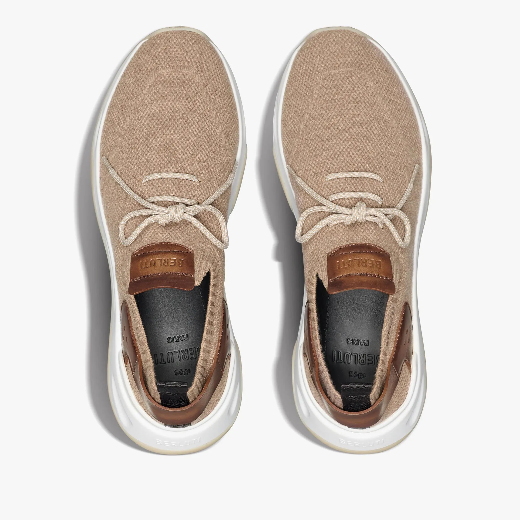 Cashmere Leather Sneaker