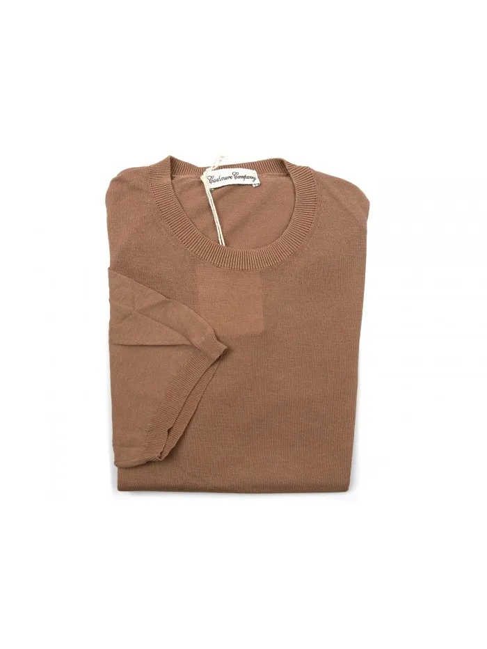 Cashmere Men's Sweater Size Medium Camel Color EU108524 COL 830 from Company M.