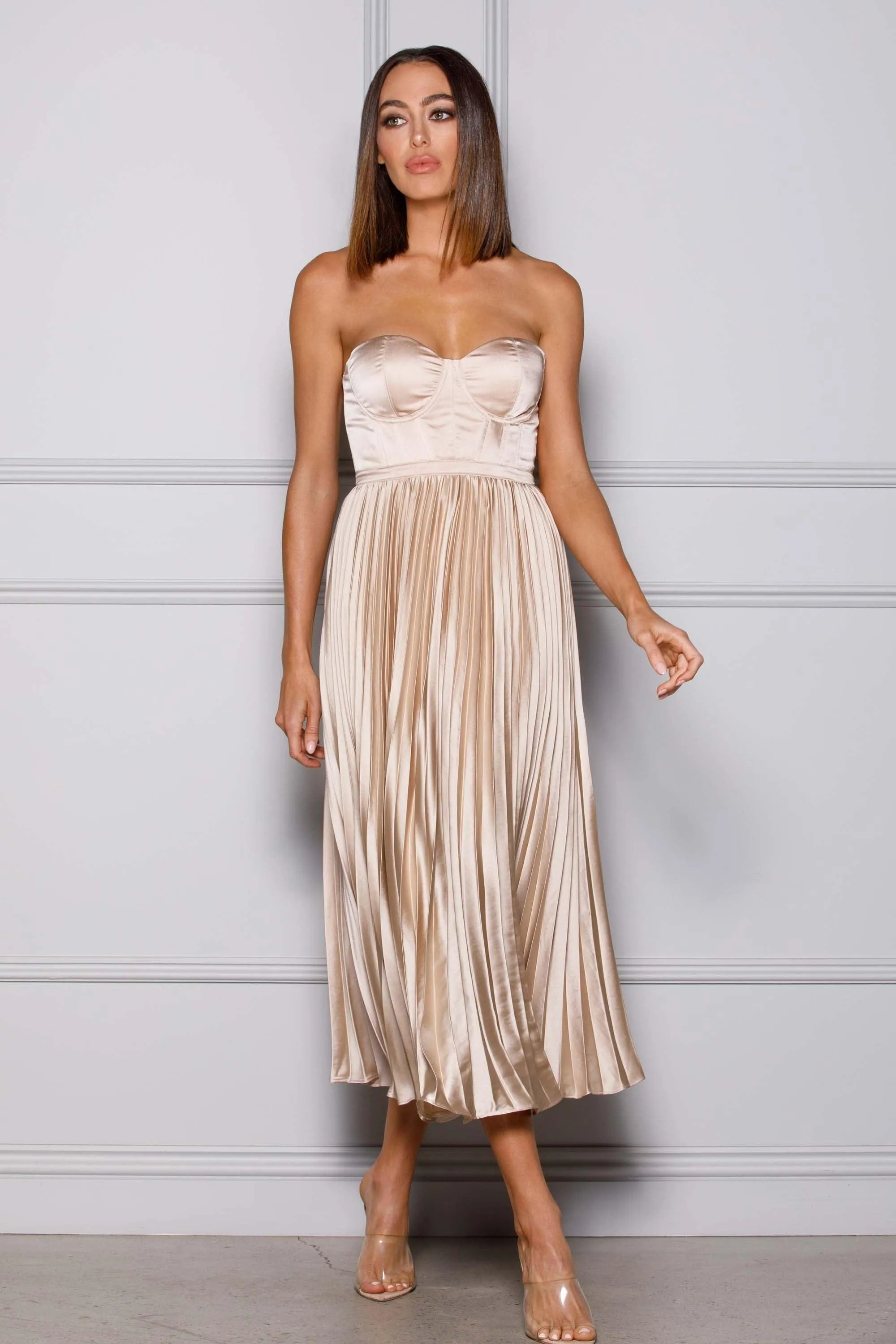 Champagne Milan Dress