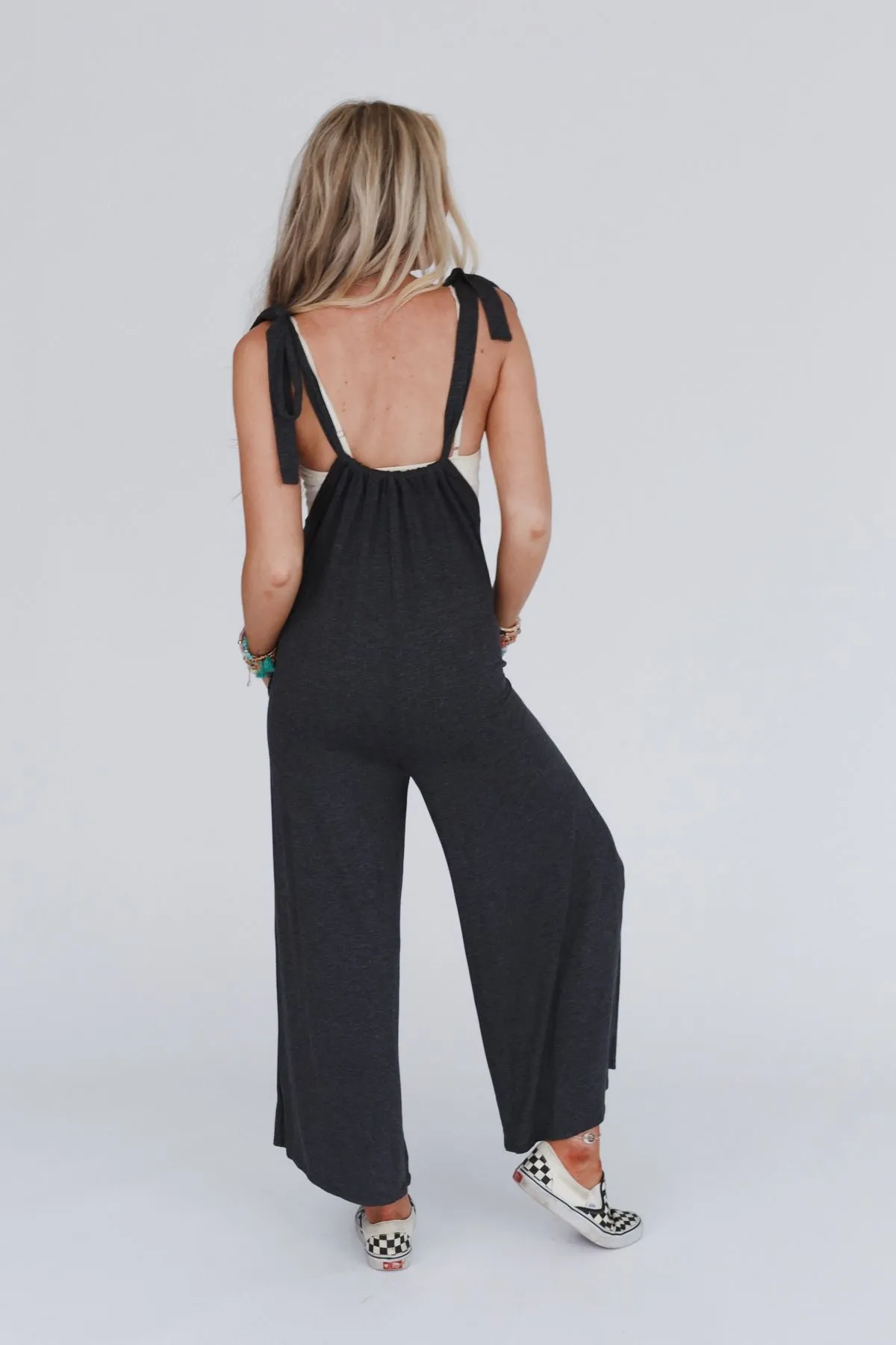 Charcoal Jumpsuit for Comfortable and Stylish Look