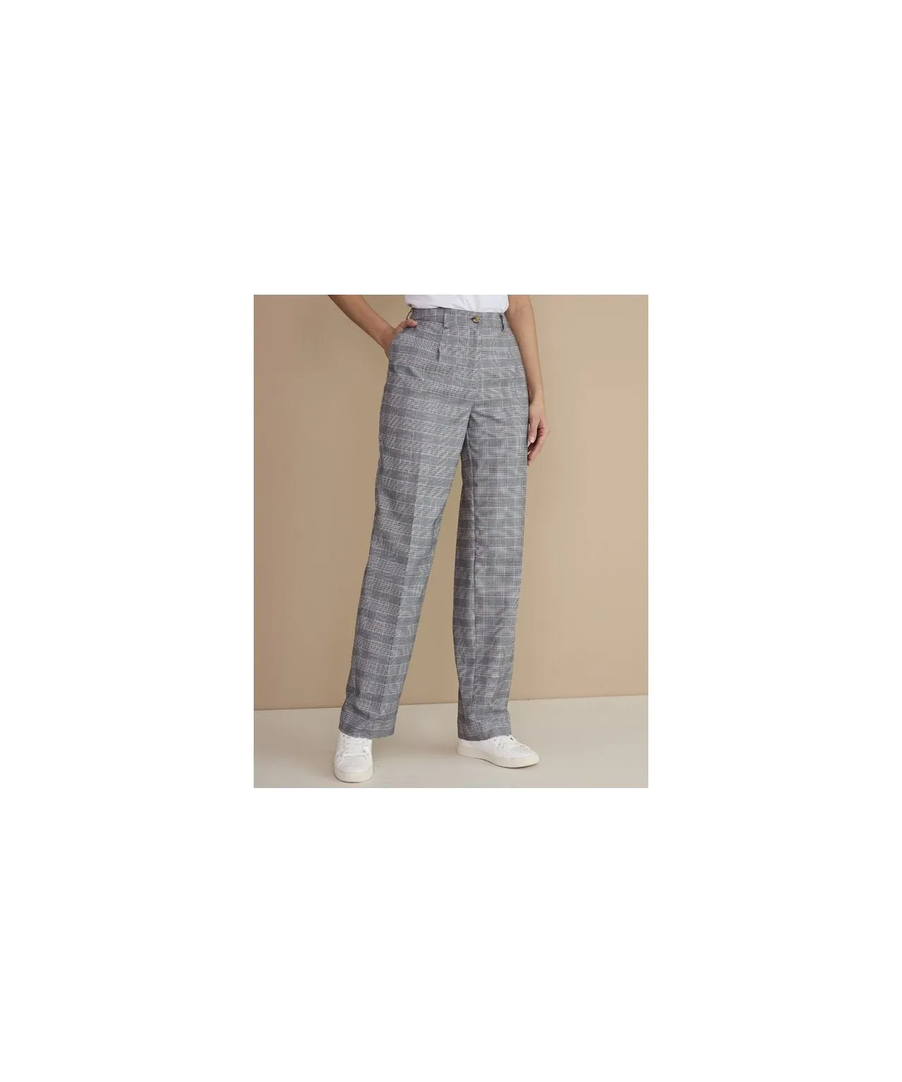 Flat Stretch Jersey Trousers