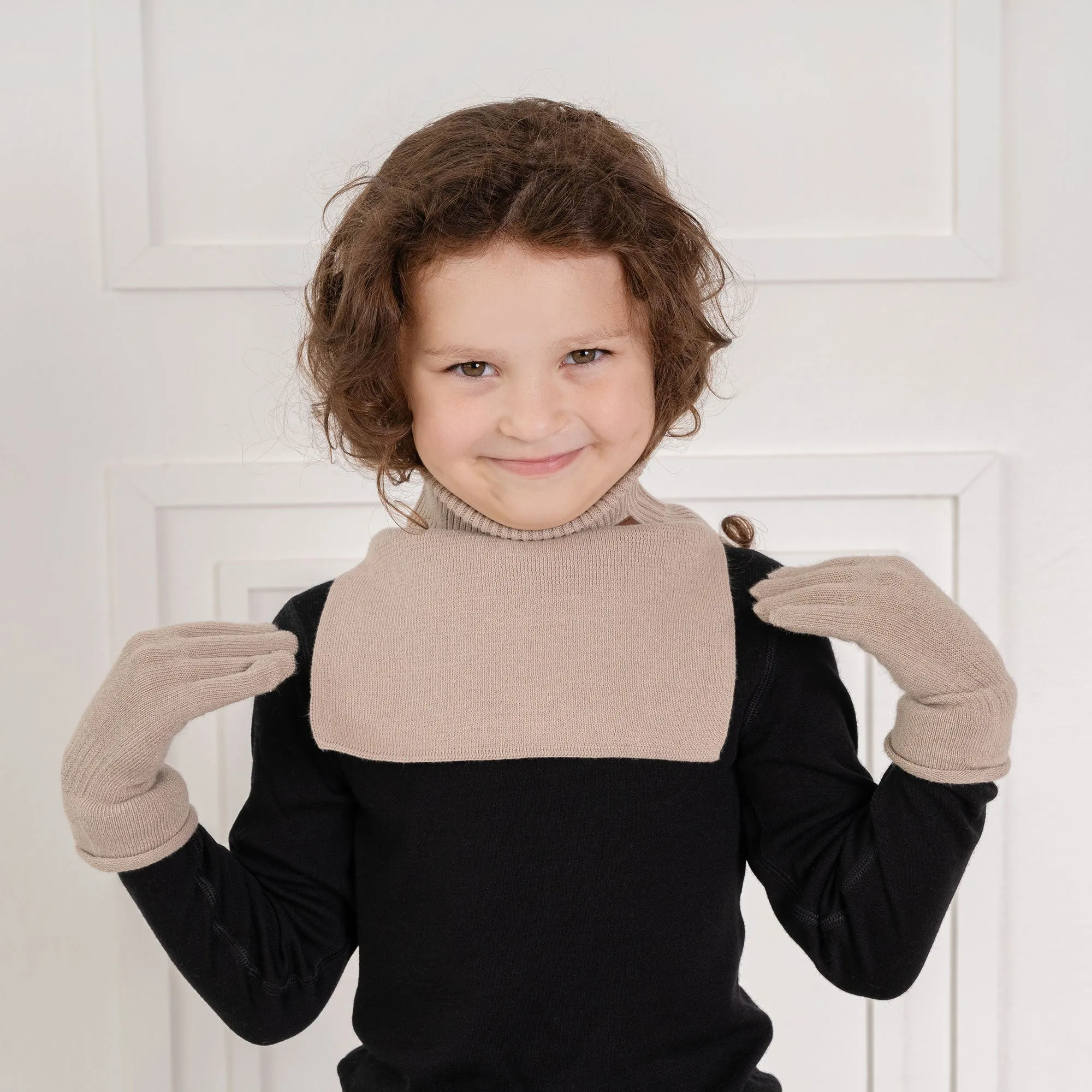 Children's Knit Cotton Dickie - Shop Now