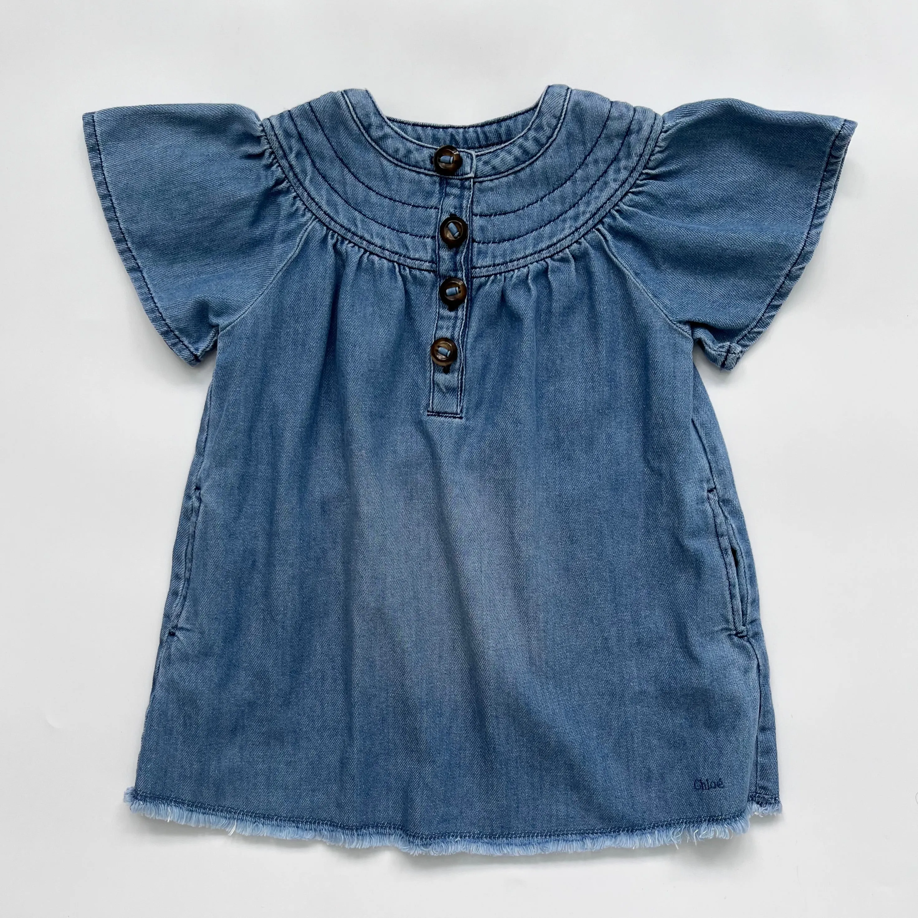 Chloé Denim Dress: 3-Year-Old