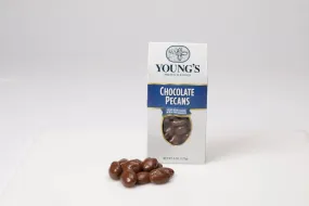 Chocolate Pecans 6 oz Box with Double Dipping