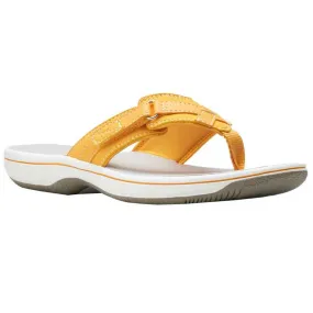 Clarks Yellow Breeze Sea Sandals for Women