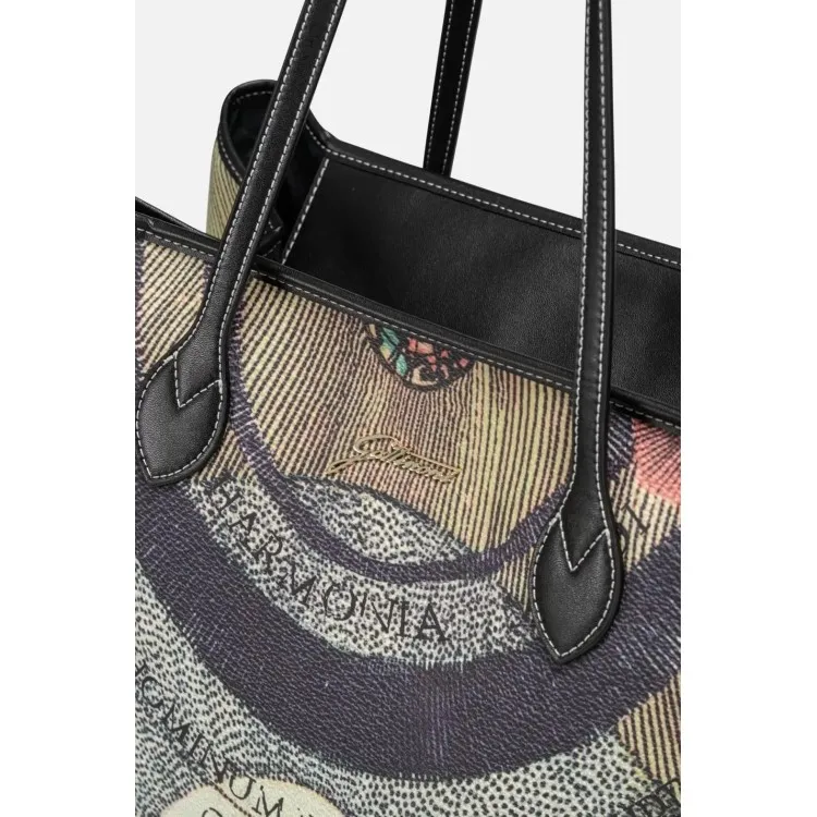 Classic Black Shopping Bag