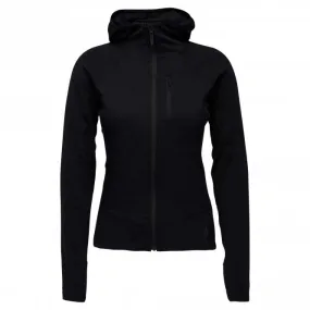 Coefficient LT Hybrid Womens Hoody - Black