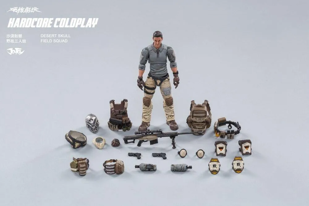 Coldplay Desert Skull Squad Toy Soldiers, Hardcore Theme