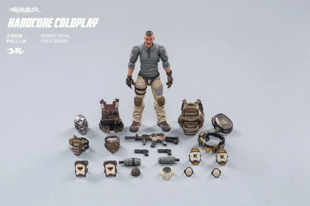 Coldplay Desert Skull Squad Toy Soldiers, Hardcore Theme