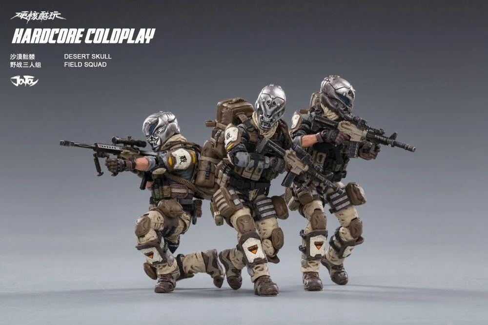 Coldplay Desert Skull Squad Toy Soldiers, Hardcore Theme