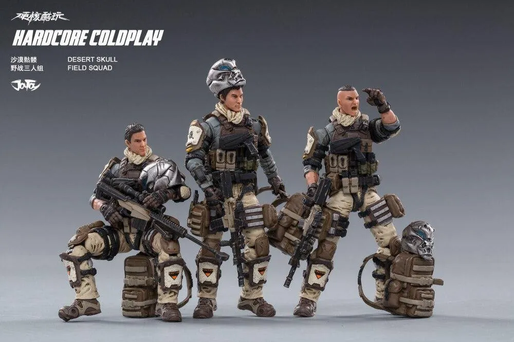 Coldplay Desert Skull Squad Toy Soldiers, Hardcore Theme