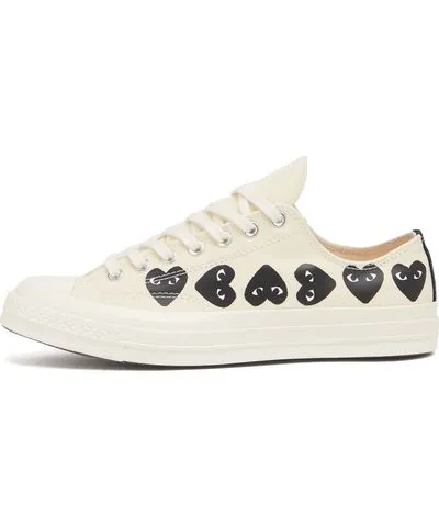 Comme des Garcons Men's Converse Multi Heart Low Sneaker