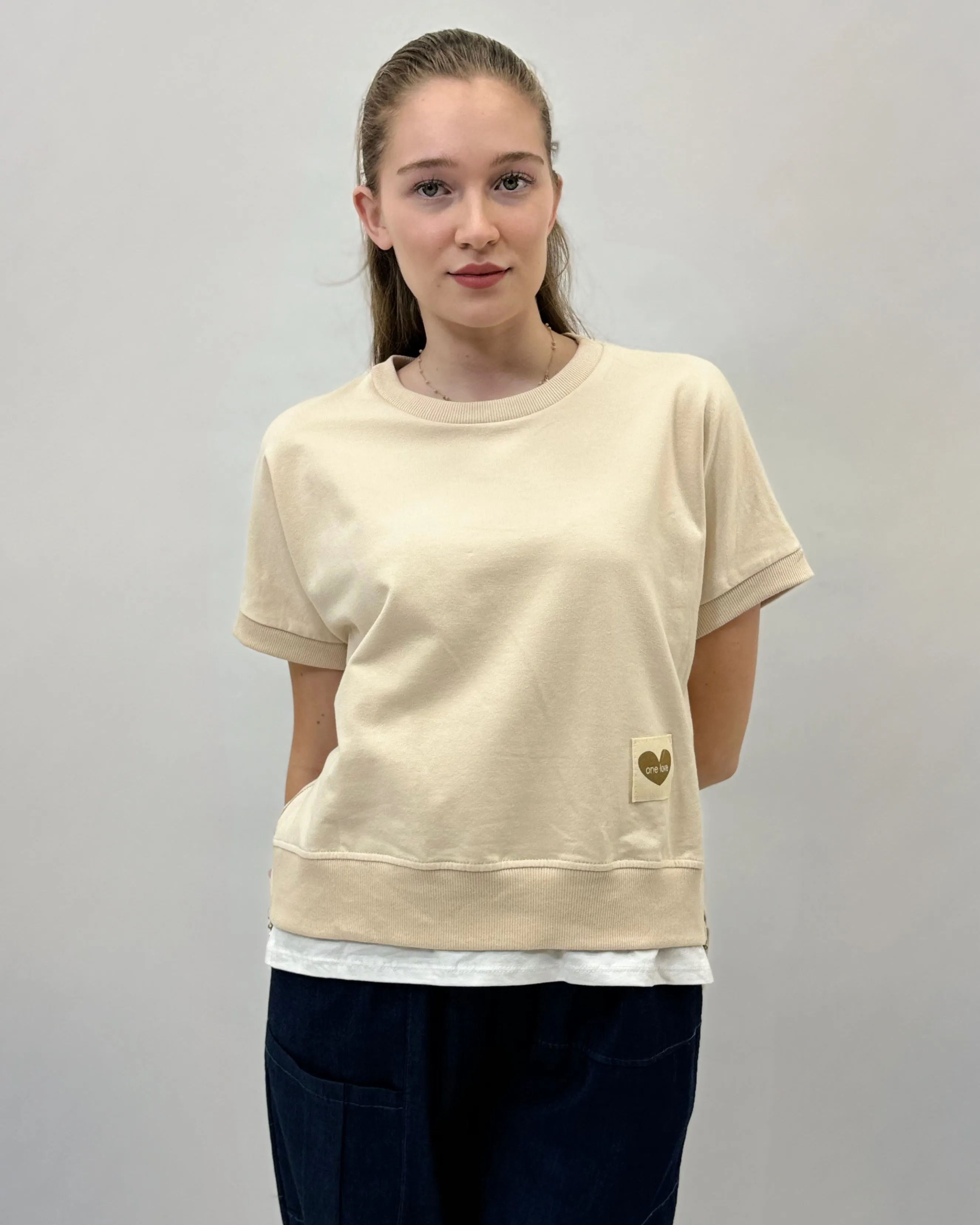 Cotton Half Sleeve Top