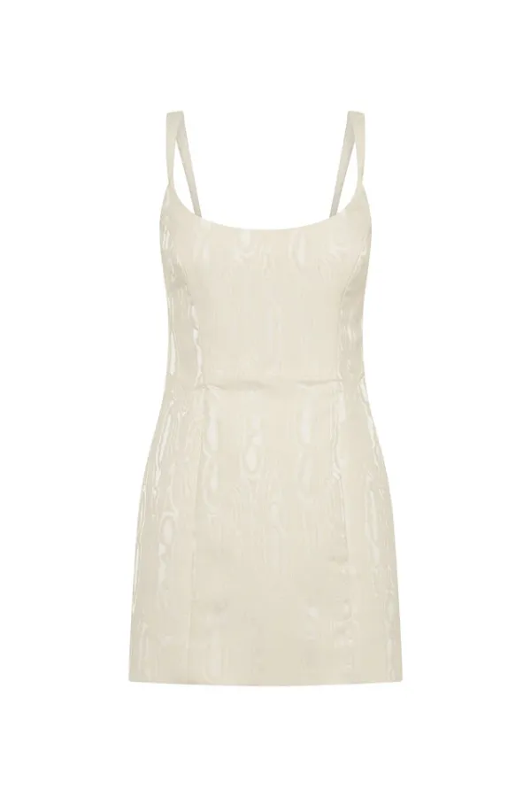 Creamy Malla Dress