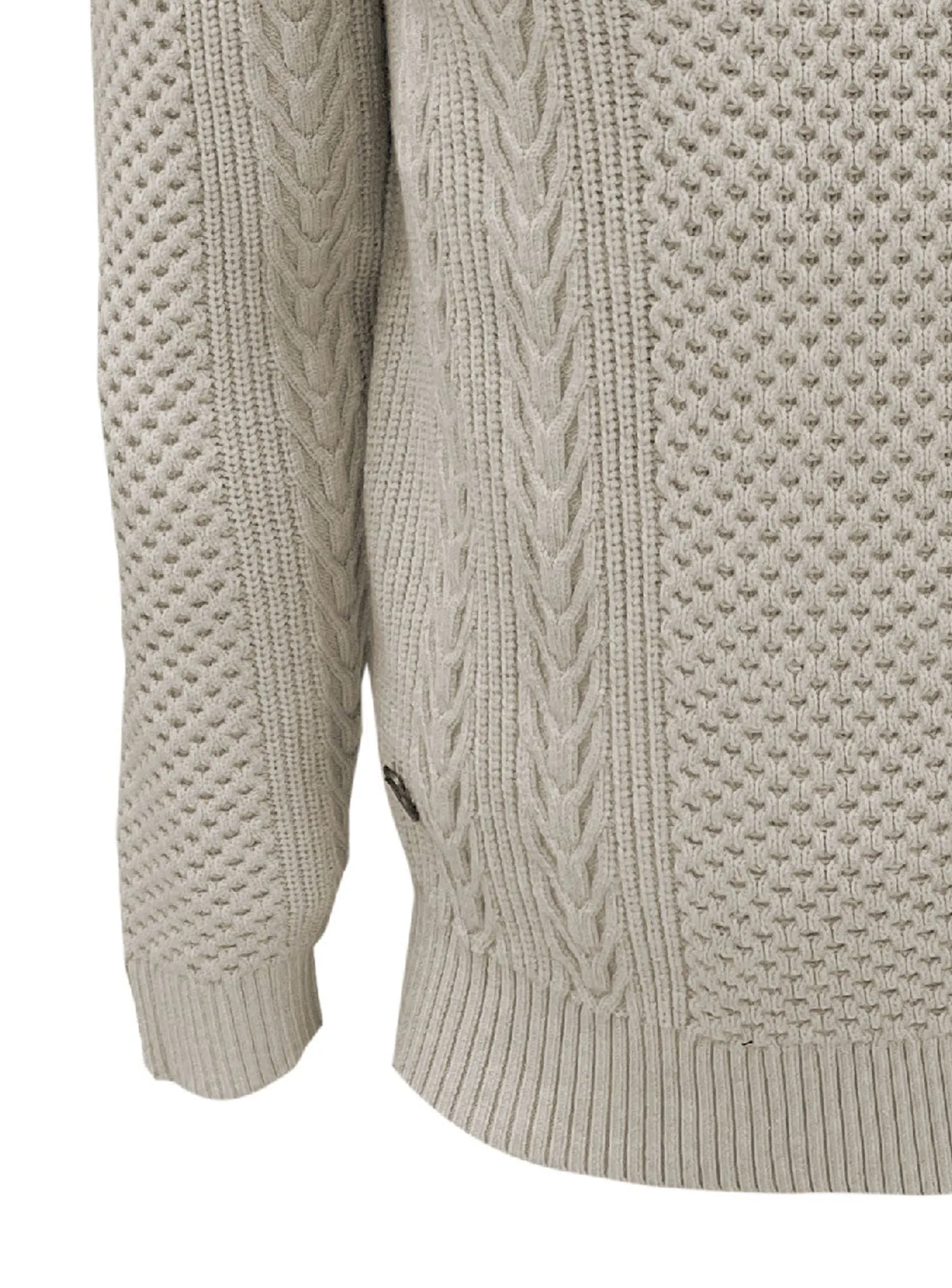 CUDI Cable Knit Cashmere Sweater || CUDI Twisted Knit Cashmere-Effect Pullover