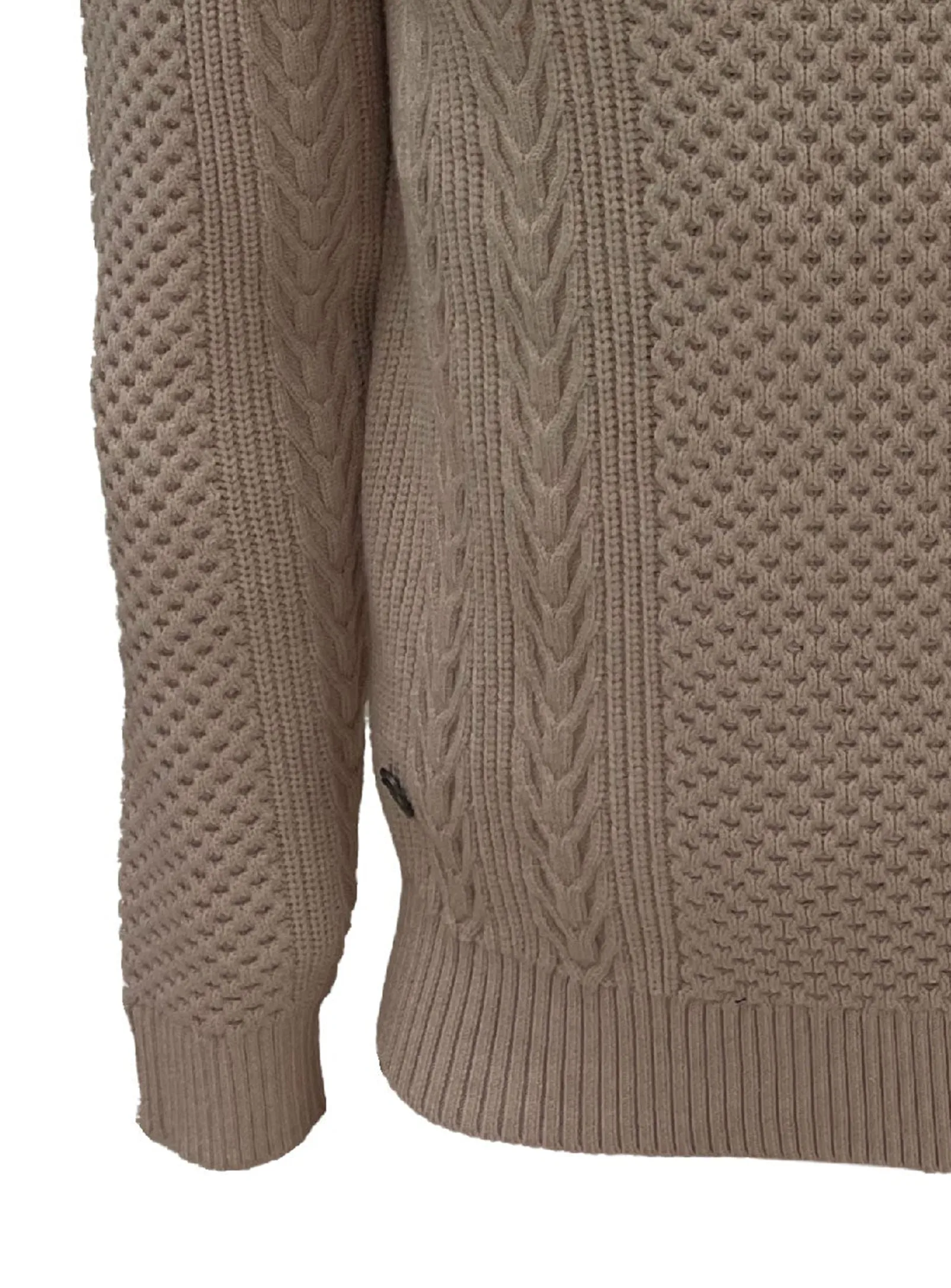 CUDI Cable Knit Cashmere Sweater || CUDI Twisted Knit Cashmere-Effect Pullover